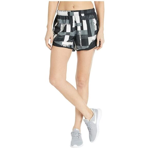 New! NIKE Women's Running Workout Active Shorts With Built-in Briefs Size XS - Picture 1 of 4